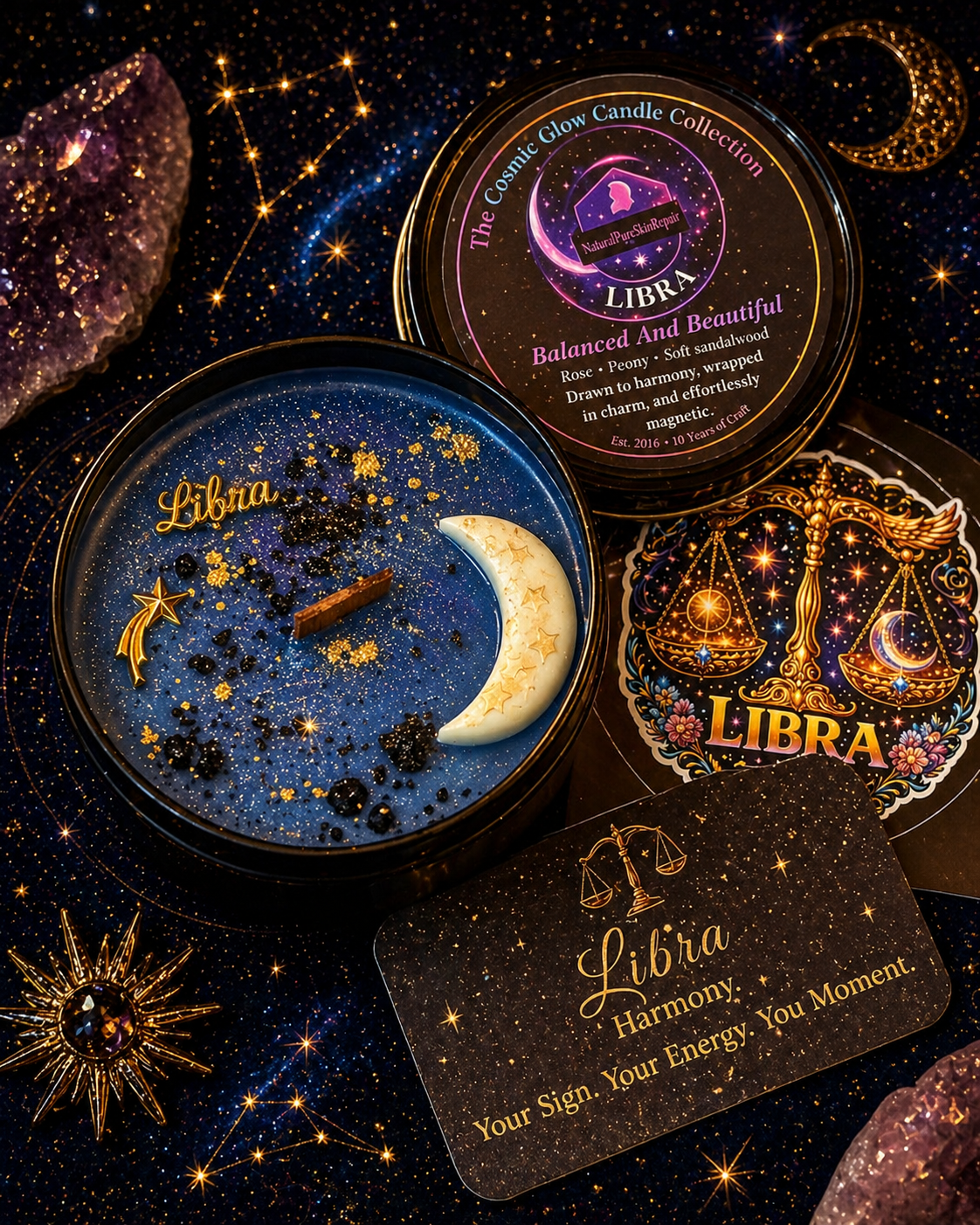 Cosmic Glow Candle Collection