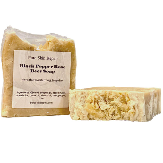 Pure Skin Black Pepper Beer Soap